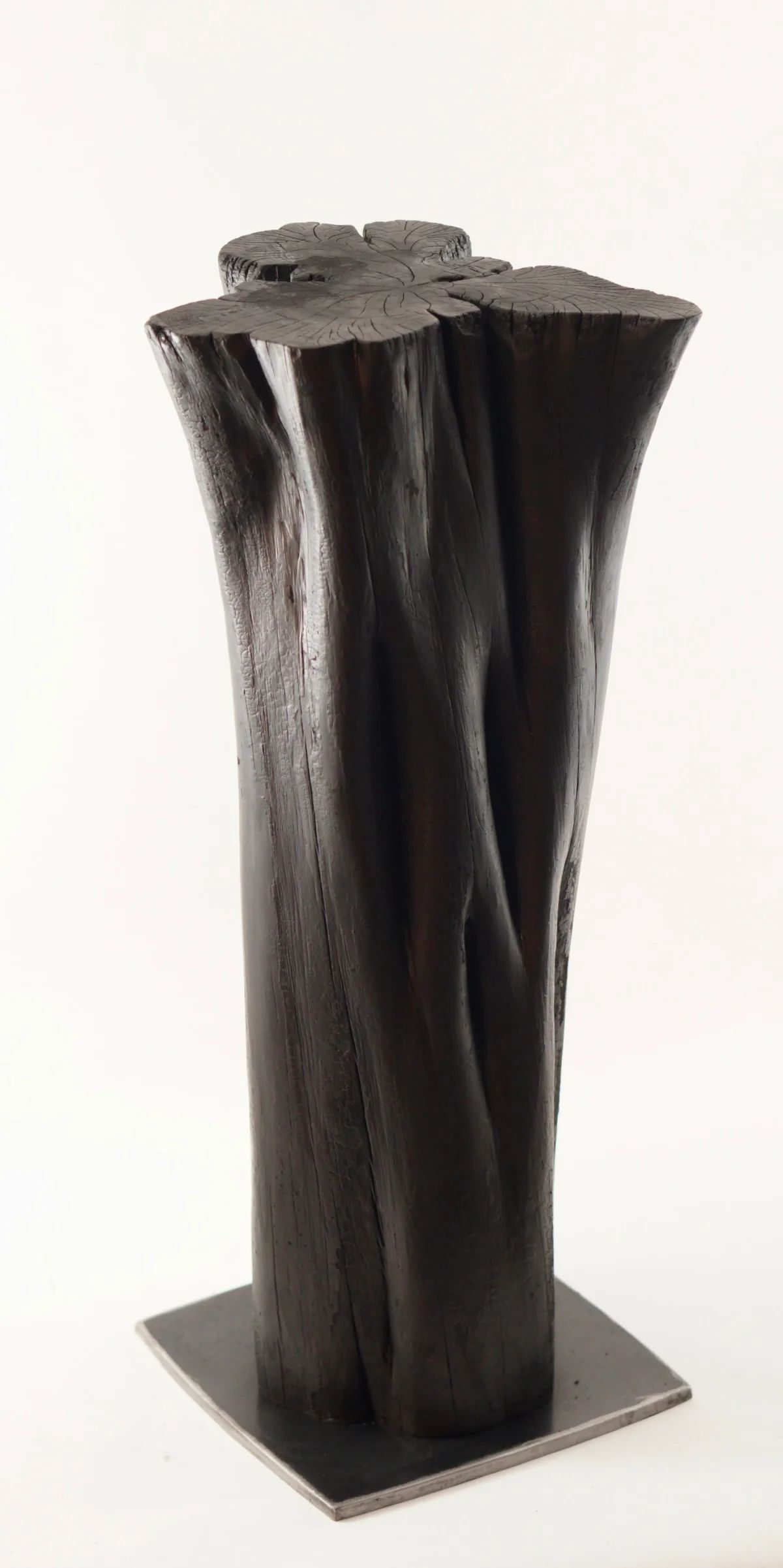 Rorschach Cedar Side Table by Seven Cedars NY