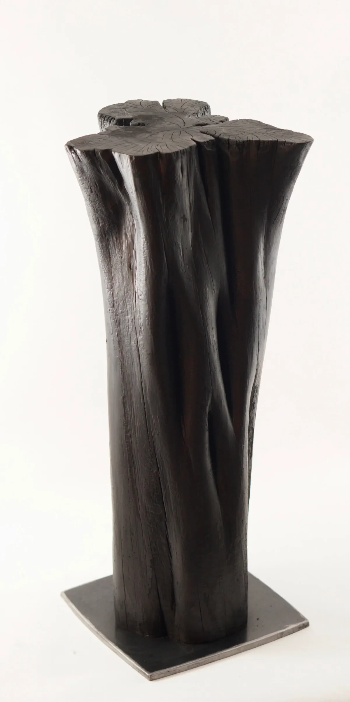Rorschach Cedar Side Table by Seven Cedars NY
