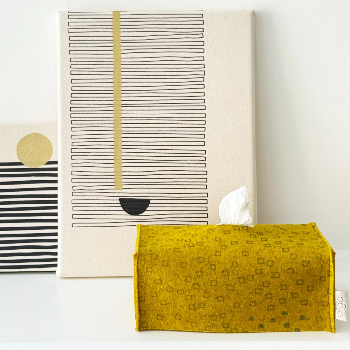 Rectangle Tissue Box Cover by olgajoan