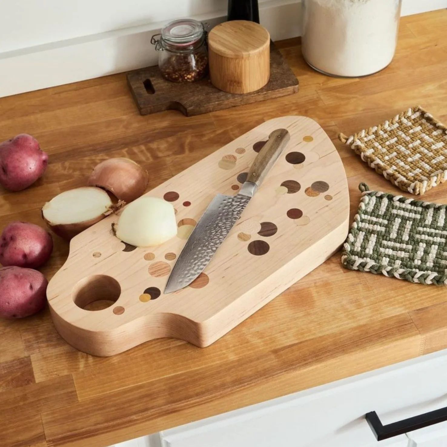 Maple Yayoi Cutting Board